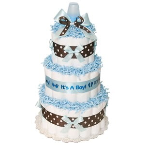 Baby Shower Diaper Cakes For Boys
