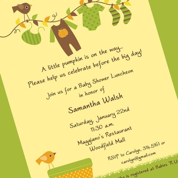clothes baby shower invitations wording for a boy