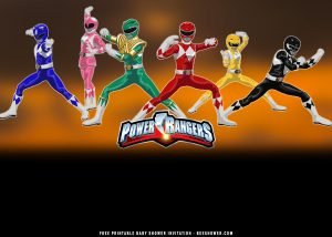 power ranger 4 - Downloadable power ranger 4 - Template No. 7