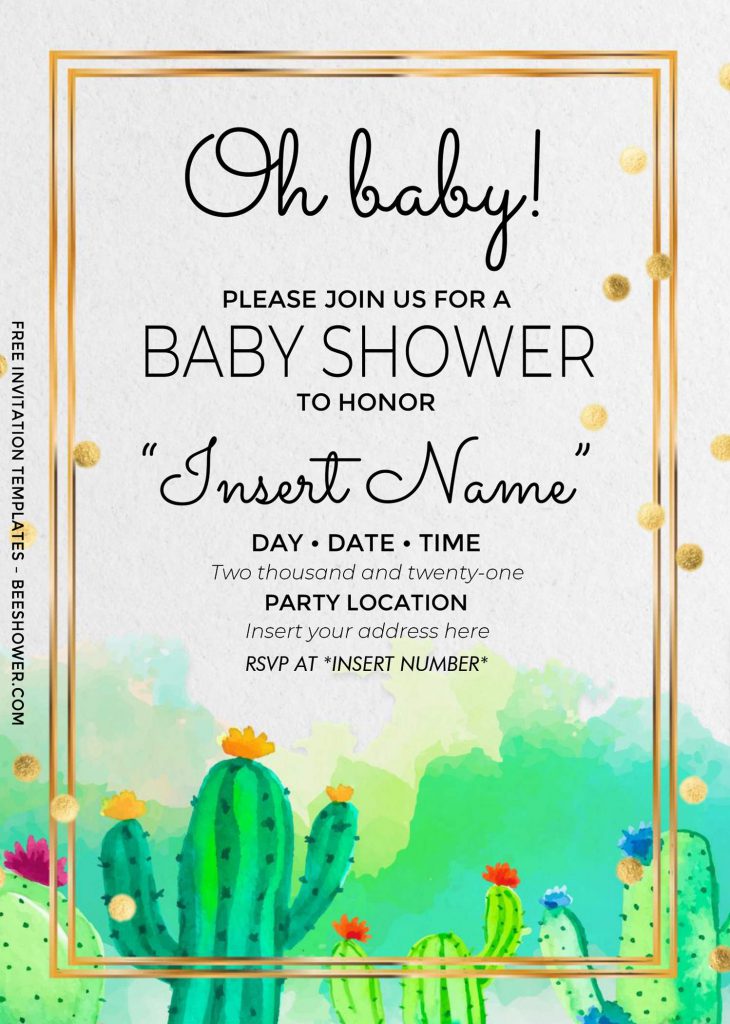 Free Mr. Onederful Baby Shower Invitation Templates For Word and has portrait orientation card design