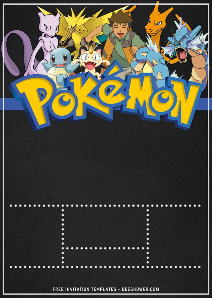 11+ Pokemon Baby Shower Invitation Templates and has Team Rocket Meowth And Snorlax