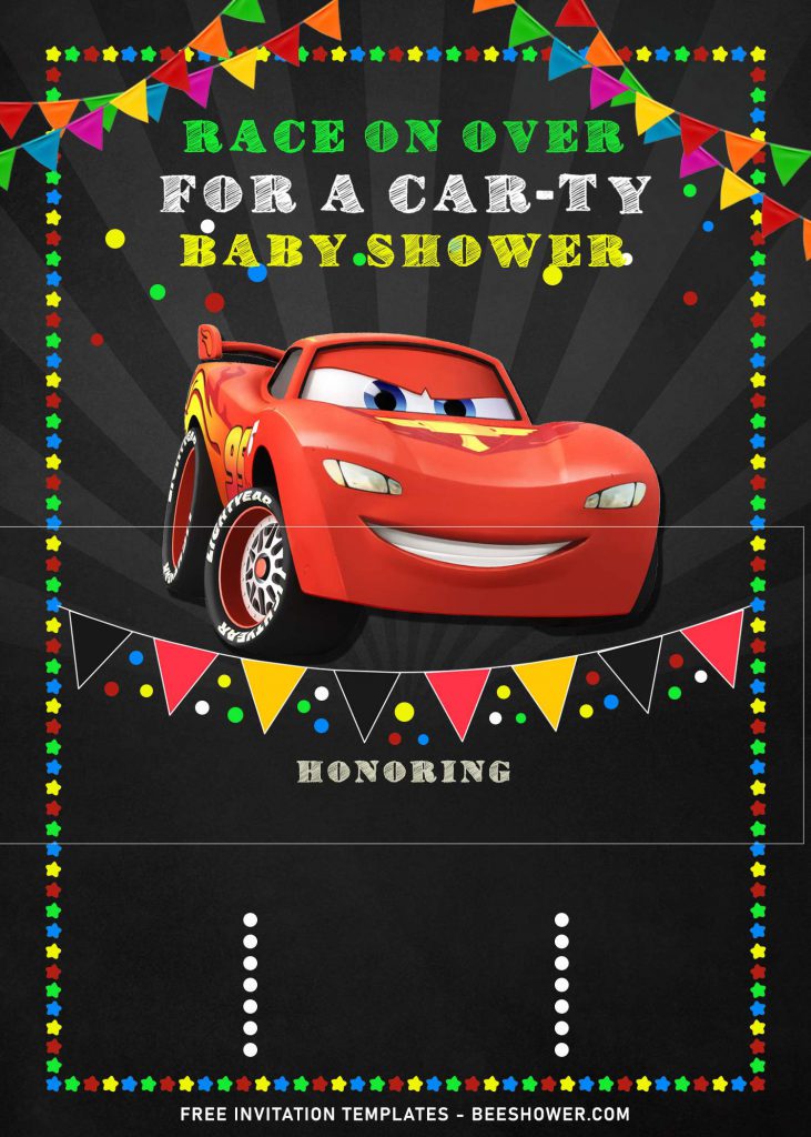 9+ Cool Disney Cars Baby Shower Invitation Templates For Your Baby Shower Party and has Cute And Fun design