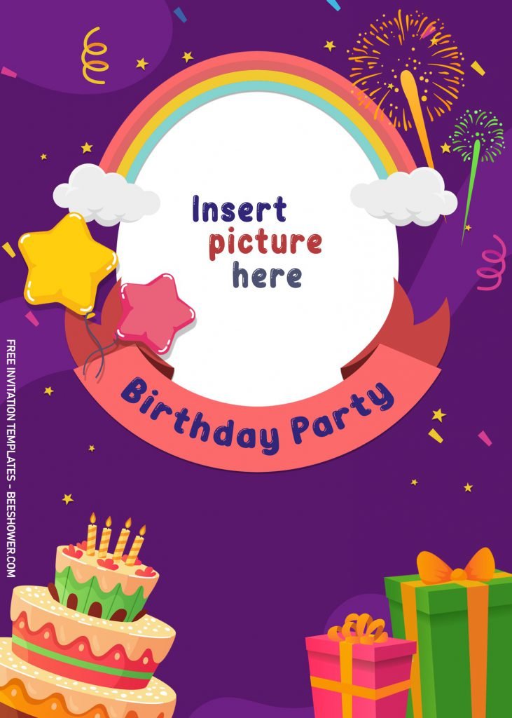 10+ Children Birthday Invitation Templates and has Birthday Cake