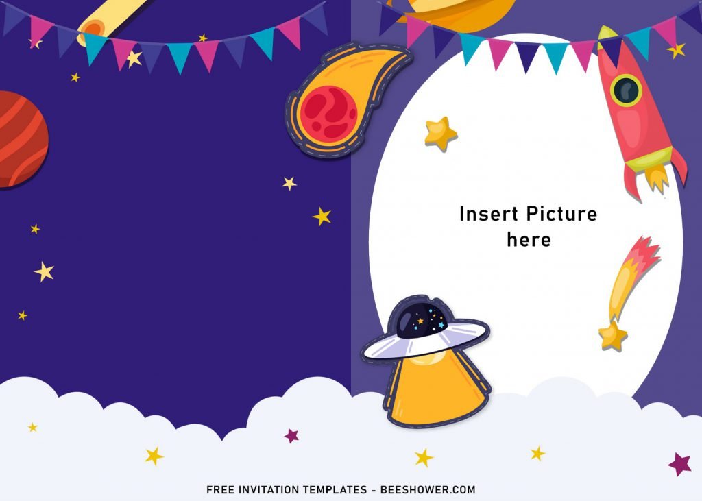 11+ Space Galaxy Birthday Invitation Templates For Your Little Astronaut’s Birthday Party and has 