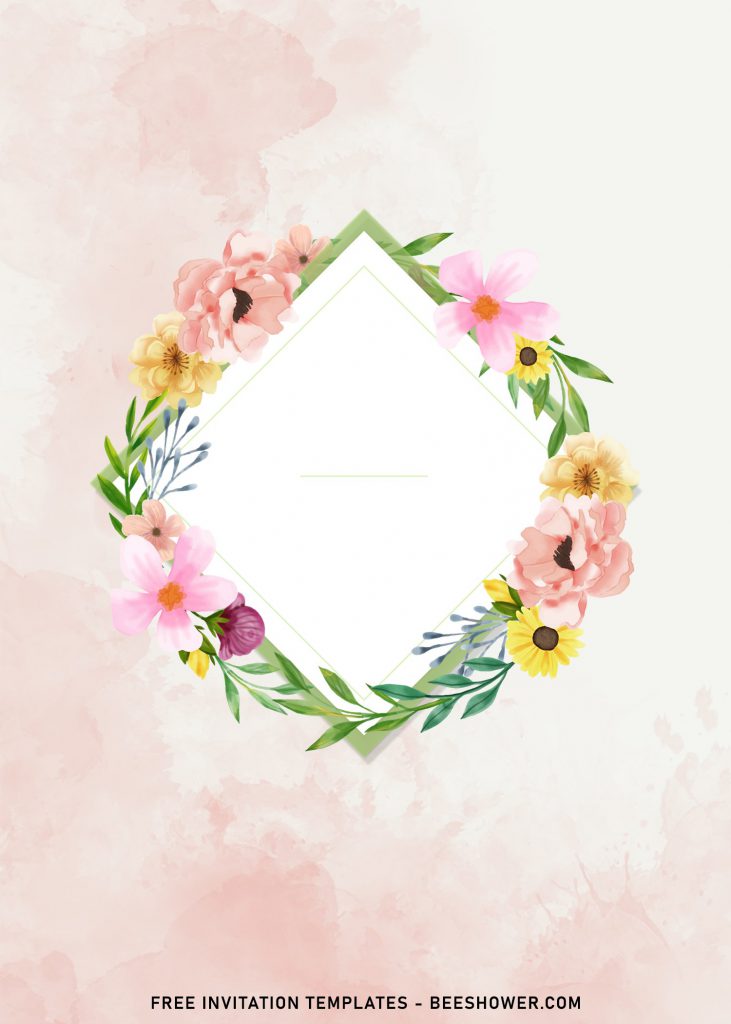 7+ Floral Wreath Baby Shower Invitation Templates and has fancy floral wreath