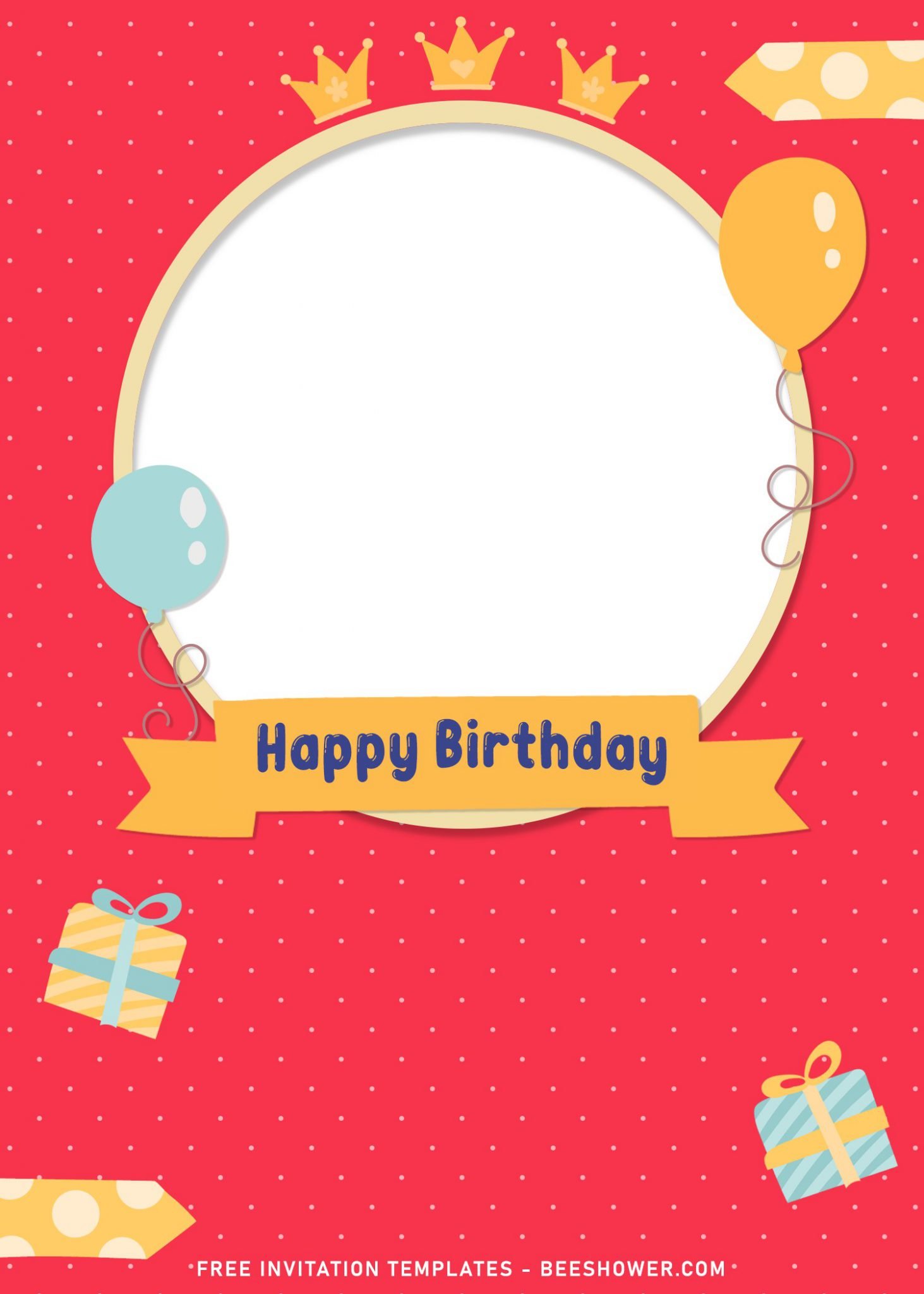8+ Cute Birthday Invitation Templates For Your Kid's Birthday Party