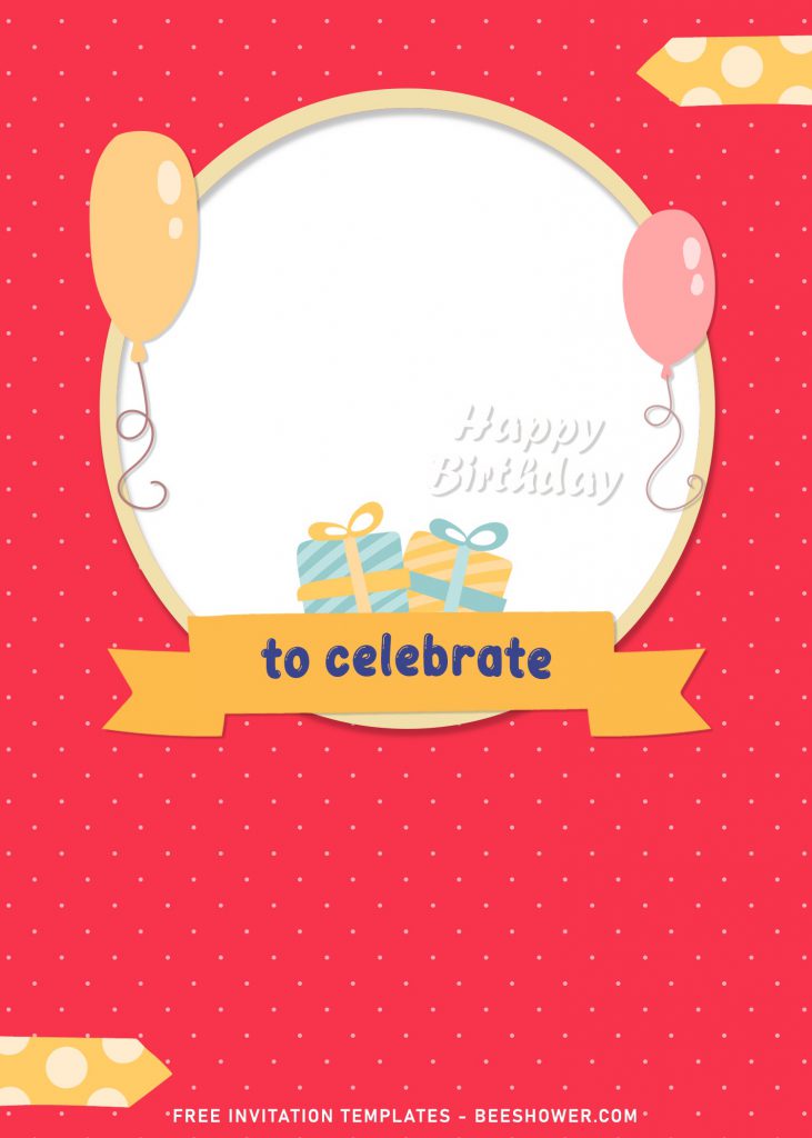 8+ Cute Birthday Invitation Templates For Your Kid's Birthday Party and has 