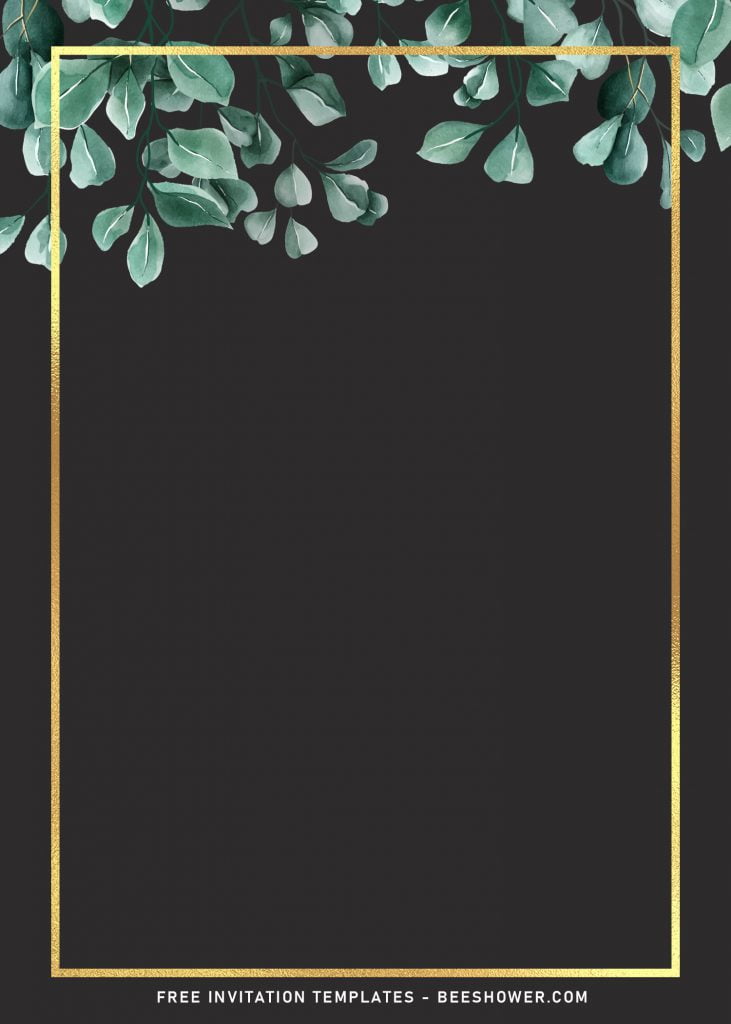 8+ Elegant Greenery Eucalyptus Baby Shower Invitation Templates and has 