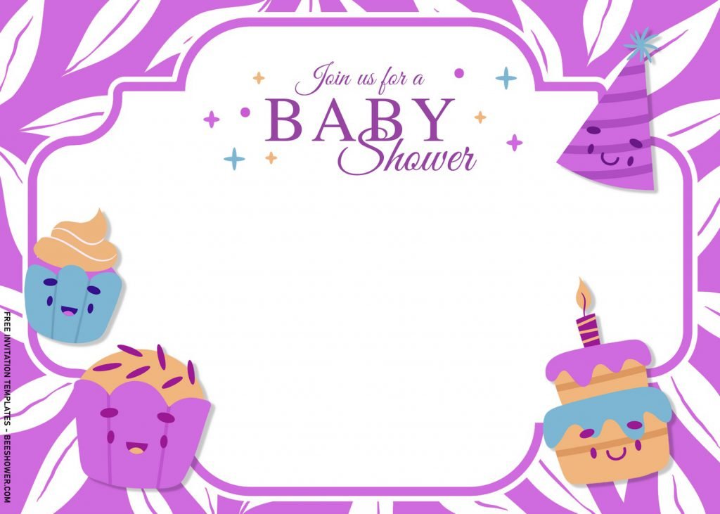 7+ Cute Sweet Treats Baby Shower Invitation Templates and has landscape design
