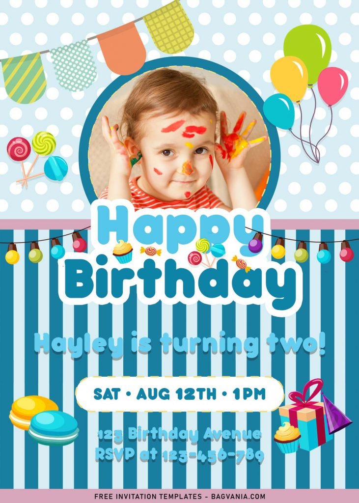8+ Fun And Colorful Birthday Invitation Templates