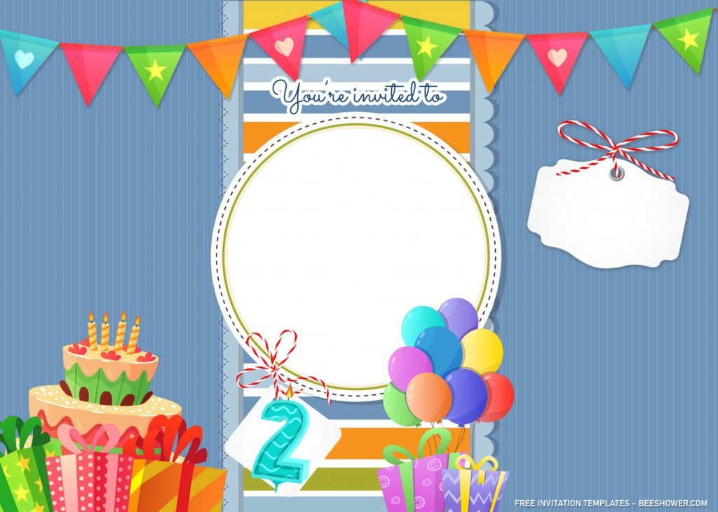 8+ Cheerful Birthday Invitation Templates For Your Kid's Upcoming Birthday