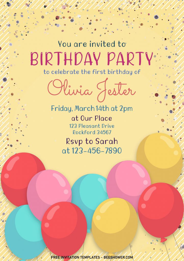7+ Fun Birthday Invitation Templates For All Ages