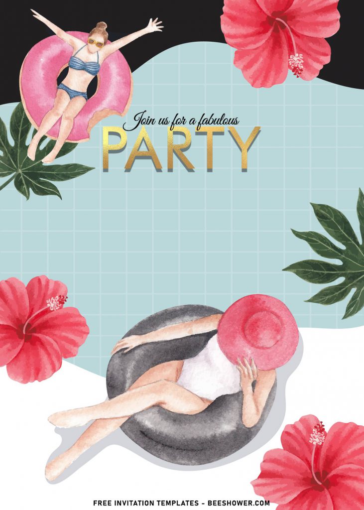 7+ Best Summer Party Birthday Invitation Templates