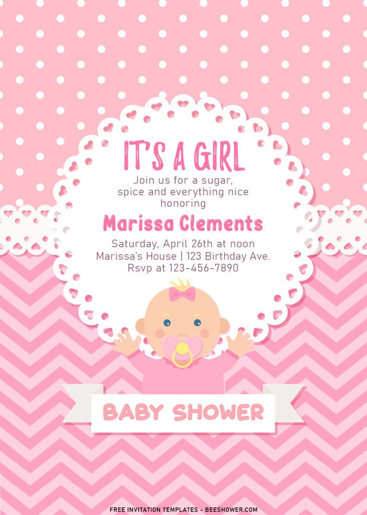 8+ Cute Baby Shower Invitation Templates To Shower The Mom-to-be