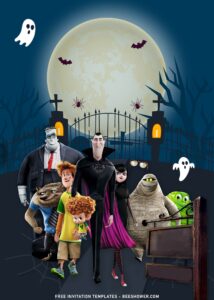 10 Hotel Transylvania Birthday Invitation Templates WithMavis And The Dracula - Downloadable 10+ Hotel Transylvania Birthday Invitation Templates WithMavis And The Dracula - Template No. 7