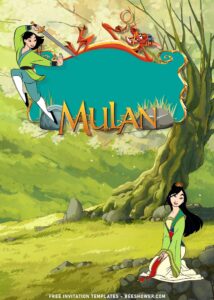8+ Mulan Birthday Invitation Templates with