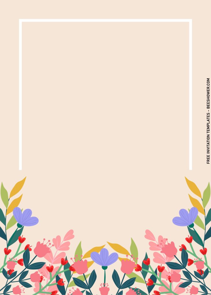 9+ Colorful Floral Baby Shower Invitation Templates with vibrant colors