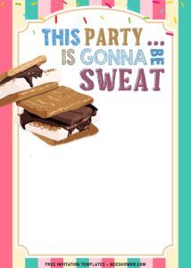 8+ Sweet Treats Birthday Invitation Templates with ice cream sandwich