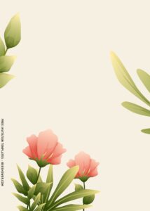 8+ Autumn Foliage Baby Shower Invitation Templates with pastel background