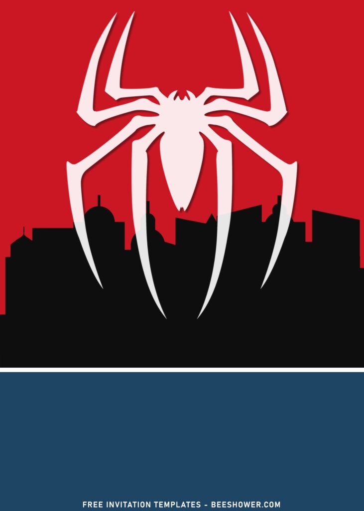 9+ Ultimate Spiderman Birthday Invitation Templates with Spiderman's Logo
