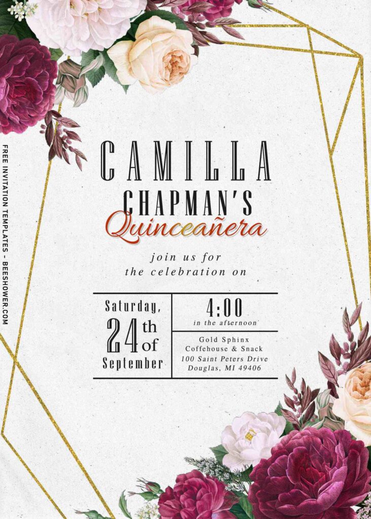 8+ Southern Romance Moody Floral Baby Shower Invitation Templates