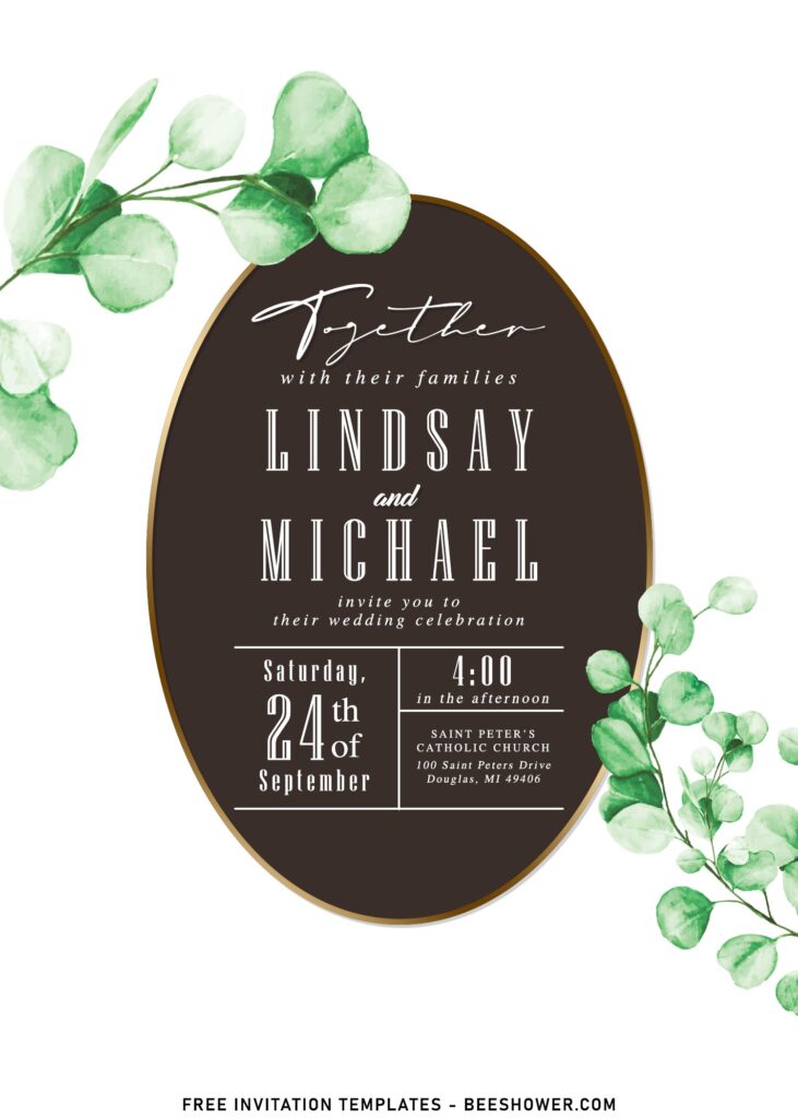 11+ Simple & Classy Watercolor Floral And Bird Invitation Templates