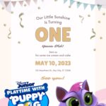 10+ Puppy Dog Pals Canva Birthday Invitation Templates For All Ages C