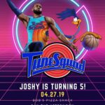 7+ Pump It Up Space Jam Legacy Canva Birthday Invitation Templates For All Ages C