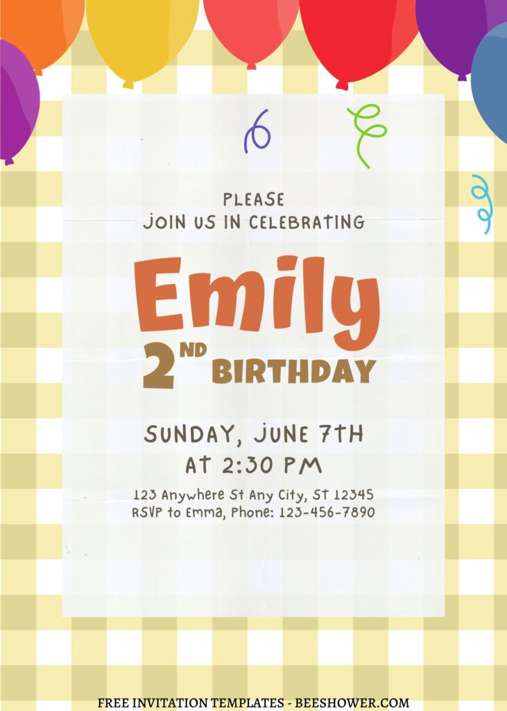 10+ Fluttering Mickey And Minnie Mouse Canva Birthday Invitation Templates with adorable gingham background