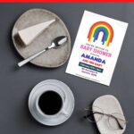 (Free Editable PDF) Colorful Pastel Rainbow Baby Shower Invitation Templates G