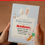 (Free Editable PDF) Some Bunny Baby Shower Invitation Templates