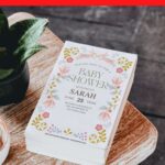 7(Free Editable PDF) Floral Cascade Baby Shower Invitation Templates D