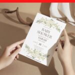 (Free Editable PDF) Awe-inspiring Pastel Floral Baby Shower Invitation Templates F