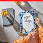 (Free Editable PDF) Joyful Bluey Baby Shower Invitation Templates D