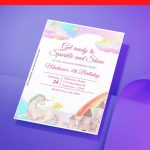 (Free Editable PDF) Whimsical Wonderland Baby Shower Invitation Templates J