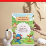 (Free Editable PDF) Pocoyo Wonderland Baby Shower Invitation Templates II