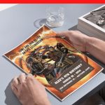 (Free Editable PDF) Mortal Kombat Baby Shower Invitation Templates H