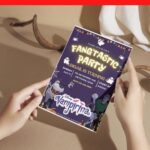 (Free Editable PDF) Spooky Fun Disney Vampirina Baby Shower Invitation Templates F