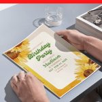 (Free Editable PDF) Sunflower Delights Baby Shower Invitation Templates H
