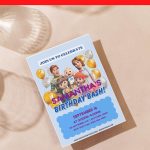 (Free Editable PDF) Cocomelon Joy Baby Shower Invitation Templates G