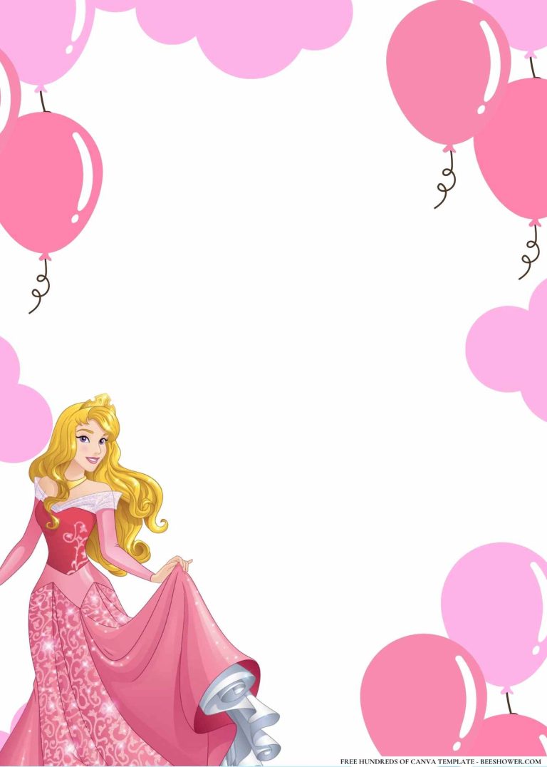 Download 14+ Disney Prince and Princess Baby Shower Invitation ...