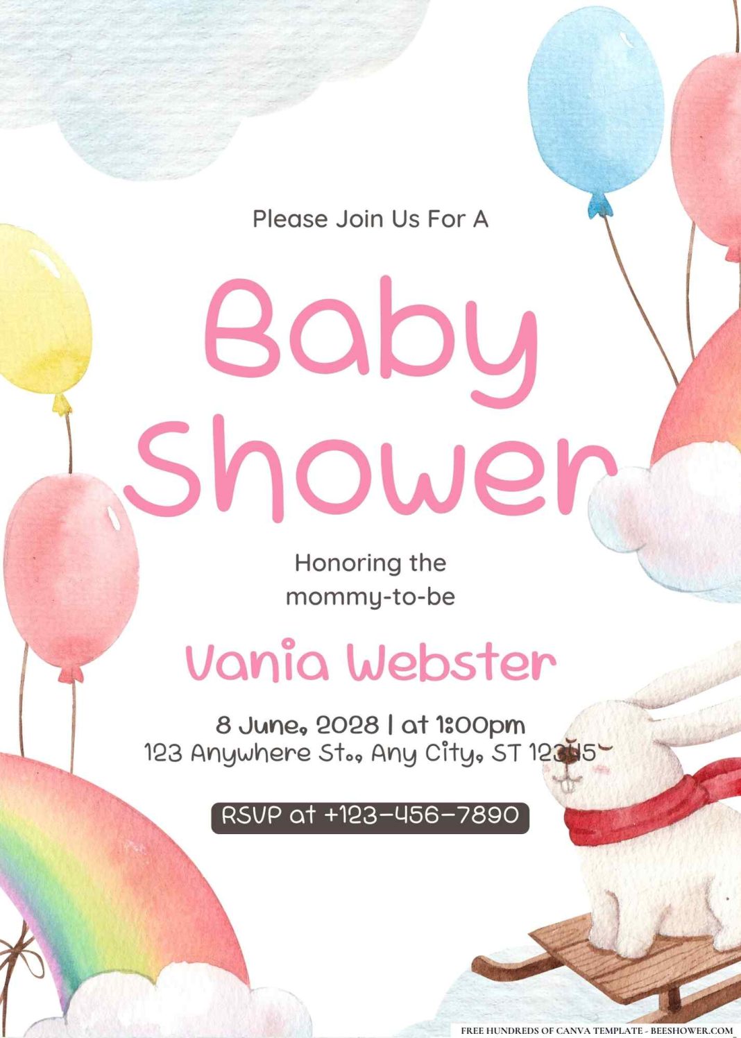 Download 20+ Storybook Characters Baby Shower Invitation Templates ...