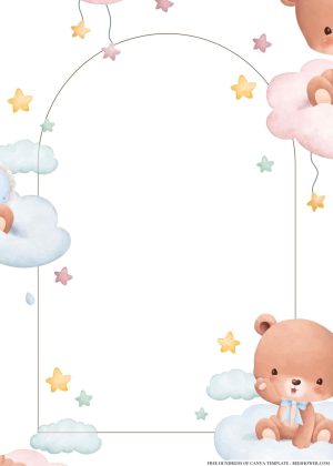 14+ Teddy Bears Baby Shower Invitation Templates | Beeshower