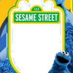 FREE-Cookie Monster (Sesame Street)-Canva-Templates (14)