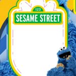 FREE-Cookie Monster (Sesame Street)-Canva-Templates (4)