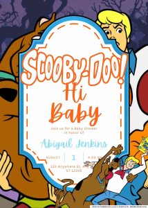 Fred (Scooby-Doo) Baby Shower Invitation
