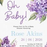 FREE-Lilac and Lullabies-Baby Shower-Canva-Templates (4)