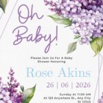 FREE-Lilac and Lullabies-Baby Shower-Canva-Templates (7)