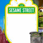 FREE-Oscar the Grouch (Sesame Street)-Canva-Templates (10)