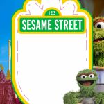 FREE-Oscar the Grouch (Sesame Street)-Canva-Templates (4)